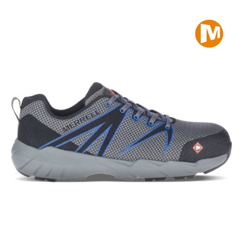 Zapatos de Seguridad Merrell Fullbench 55 Alloy Toe Hombre MX.A.ZPN